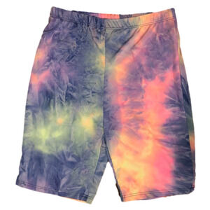 NWT Tie Dye Biker Shorts